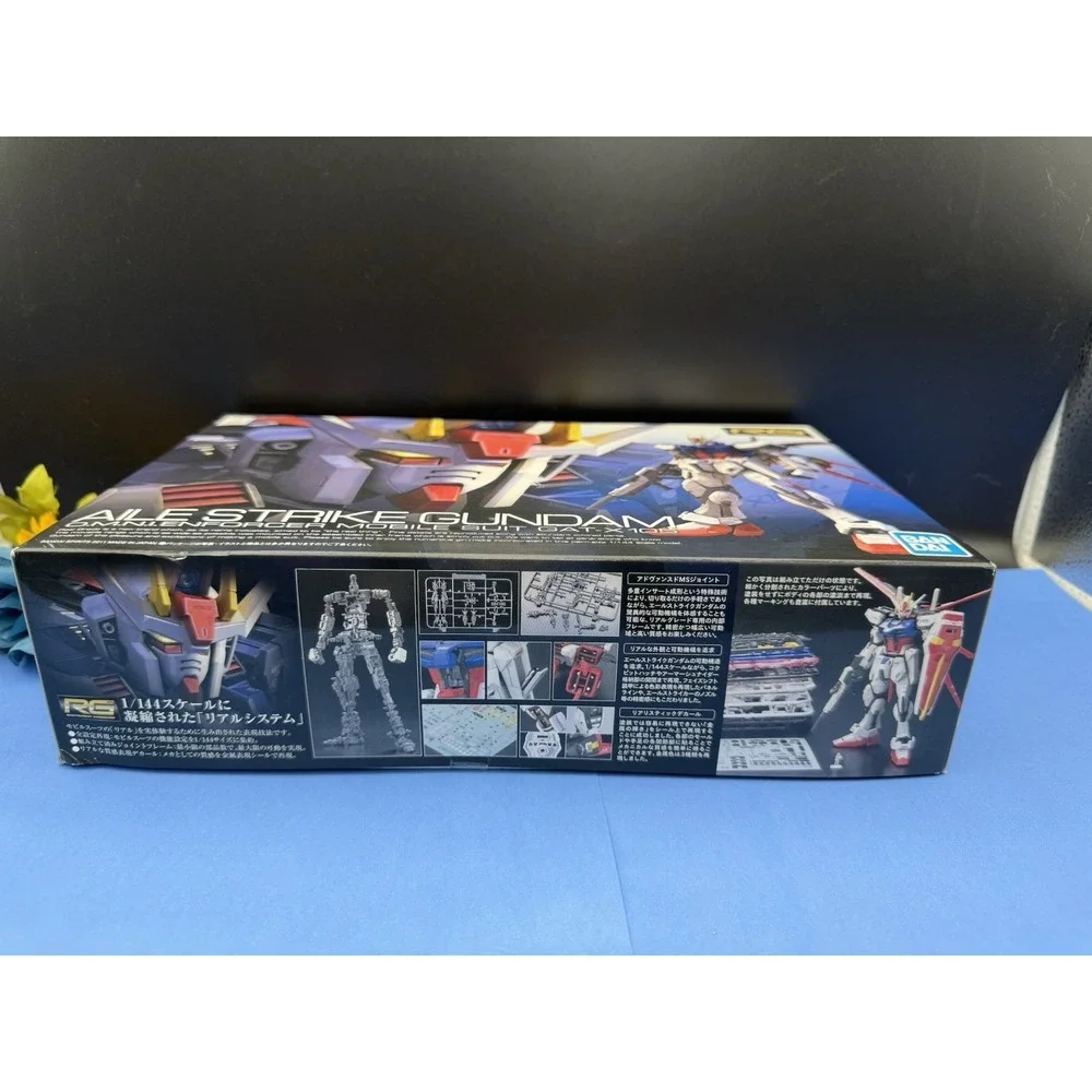 Bandai‎ RG 1/144 Aile Strike Gundam GAT-X105 Model Kit Complete Gundam SEED